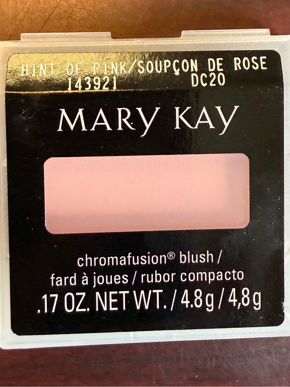 Mary Kay Chromafusion Blush - Hint of Pink NIB discontinued